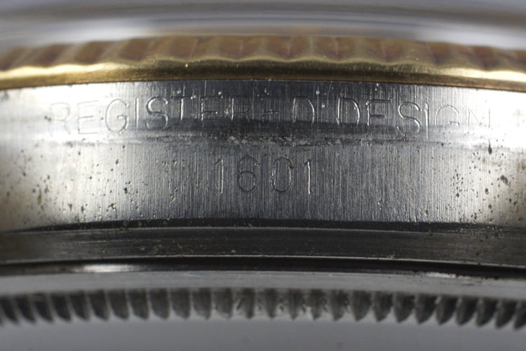 1970 Rolex Two Tone DateJust 1601 with Silver Dial