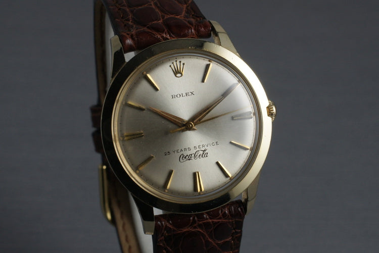 1950’s Rolex 14K Coca Cola Award Watch