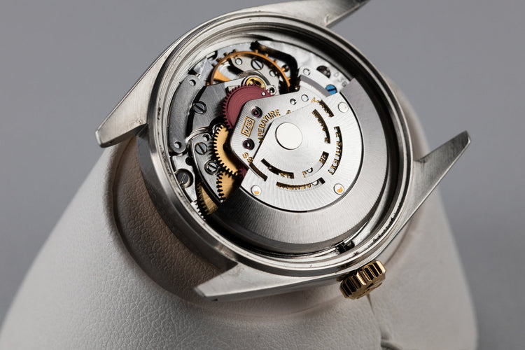 1977 Rolex Two-Tone DateJust 1601 with Matte Champagne Dial and Rosy Case Patina