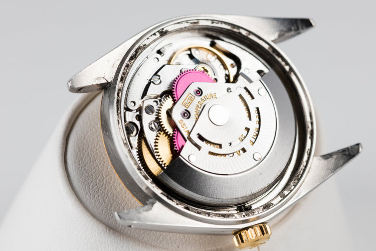 1977 Rolex Two Tone DateJust 1601 Roman Numeral Dial with Papers