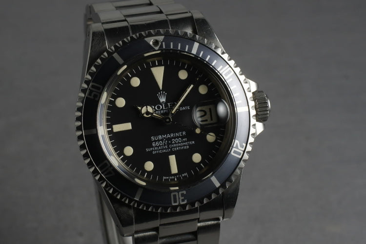 1978 Rolex Submariner 1680 with Fat Case