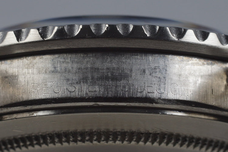 1960 Rolex GMT 1675 PCG Service Dial with Box