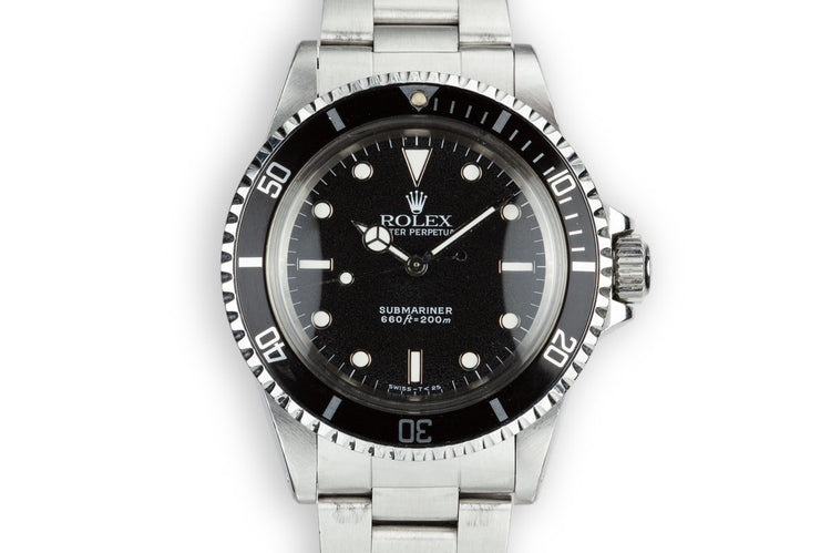 1989 Rolex Submariner 5513