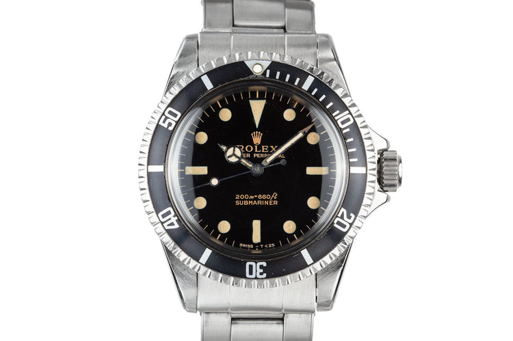 1964 Rolex Submariner 5513 Gilt Dial