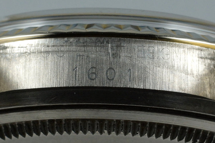 1972 Rolex DateJust 1601 Blue Textured Dial