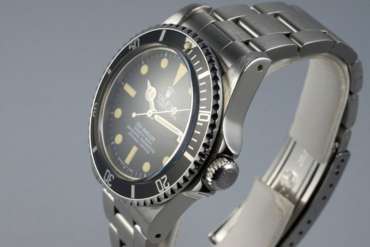 1978 Rolex Sea Dweller 1665 Mark I Dial