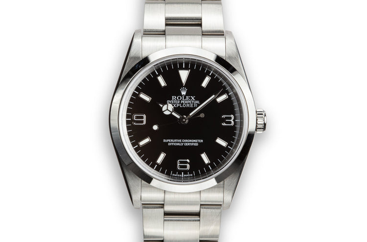 2003 Rolex Explorer 114270 with Box and Papers