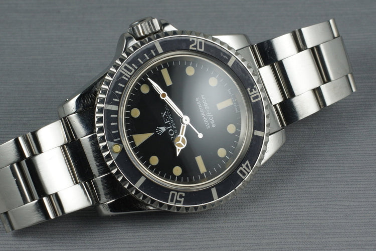 1982 Rolex Submariner 5513 Mark 4 Maxi Dial4