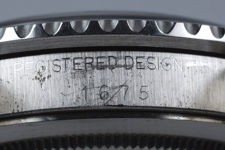 1978 Rolex GMT 1675 Blueberry