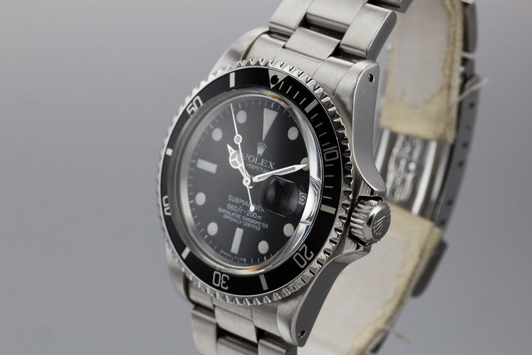 Rolex Submariner 1680 with Service case and Service Dial
