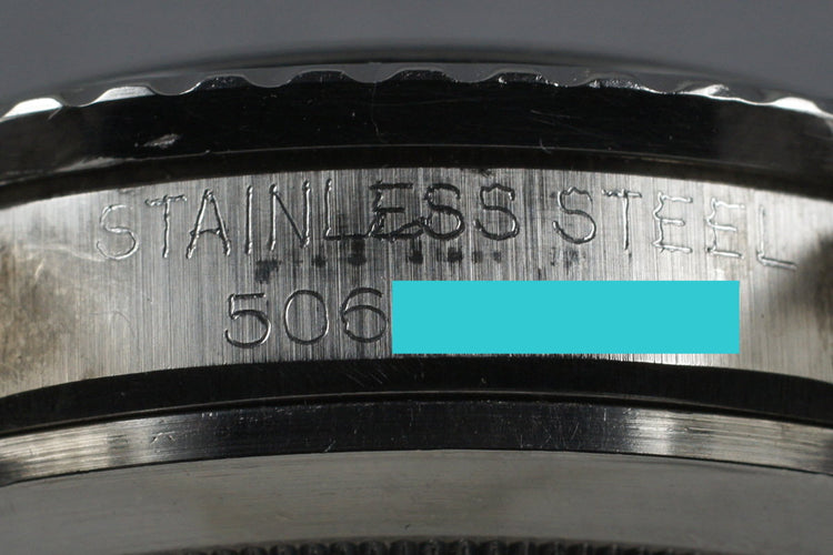 1965 Tudor Submariner 7928 Gilt Chapter Ring Dial