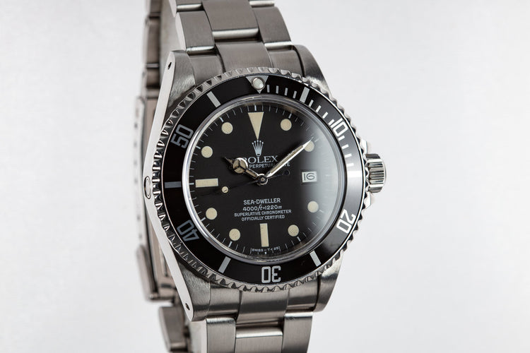 1980 Rolex Sea-Dweller 16660 with Matte Dial