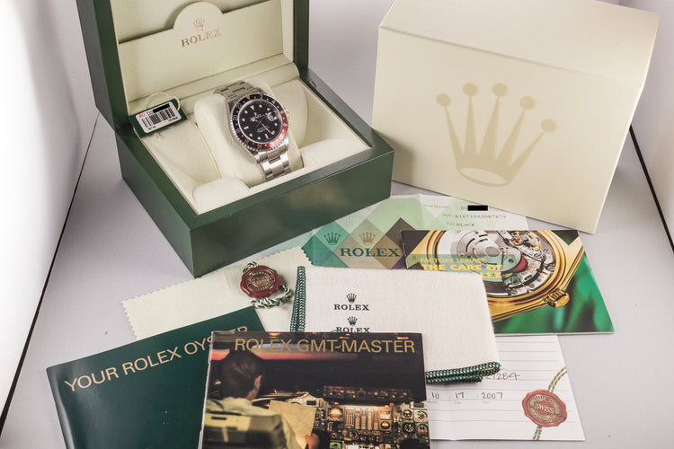 2005 Rolex GMT-Master II 16710 "Coke" with Box and Papers