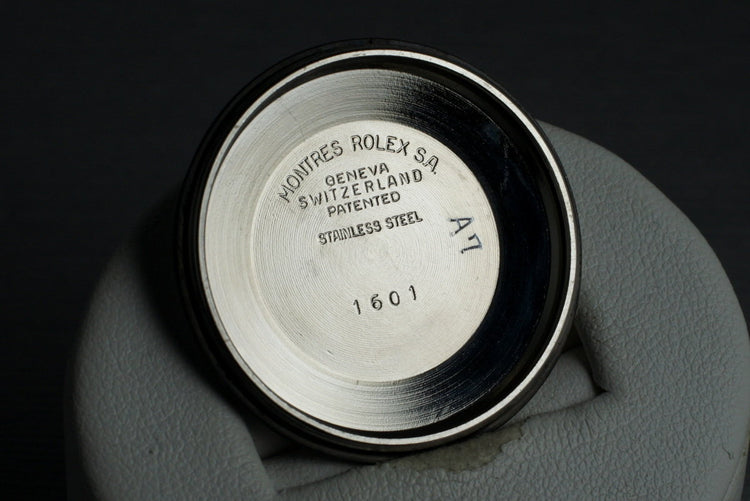 1972 Rolex DateJust 1601 Blue Sigma Dial