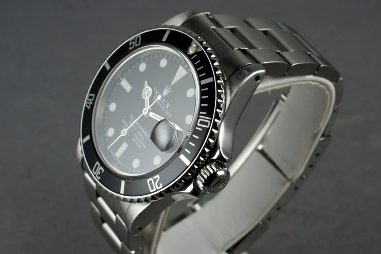1982 Rolex Submariner 16800