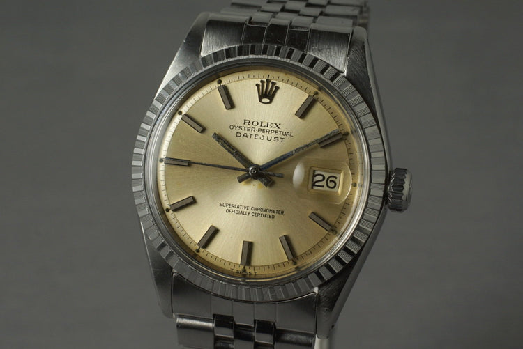 1970 Rolex DateJust 1603 Silver Dial