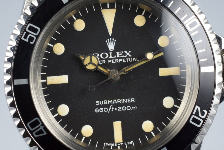 1979 Rolex Submariner 5513 Mark II Maxi Dial