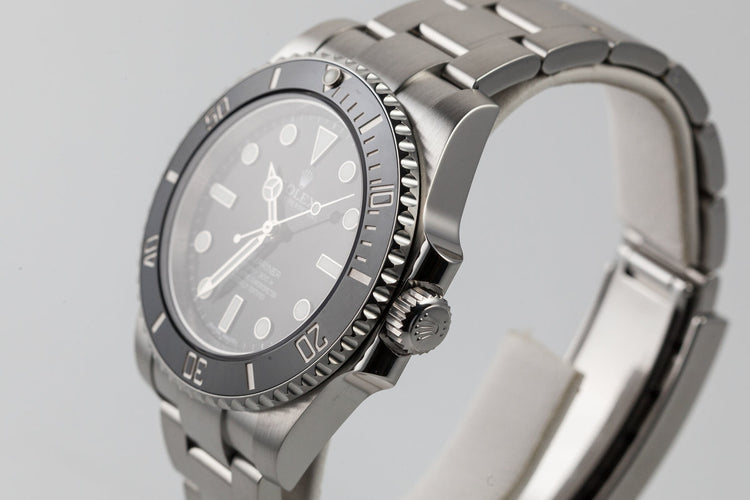 2017 Rolex Submariner 114060 with Box and Papers