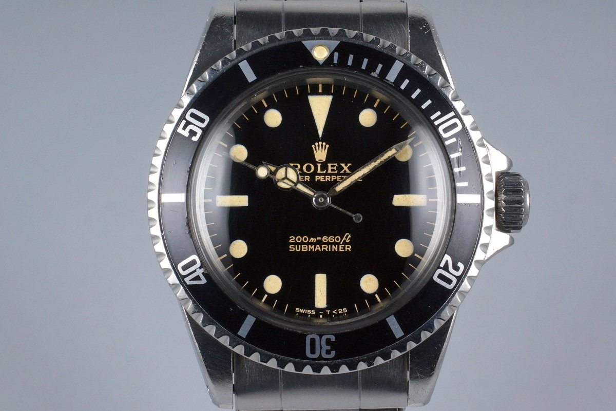 Milton - 1964 Rolex Submariner Gilt Meters First Dial, Inventory For Sale