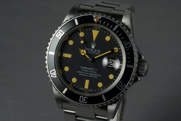 1981 Rolex Submariner 16800