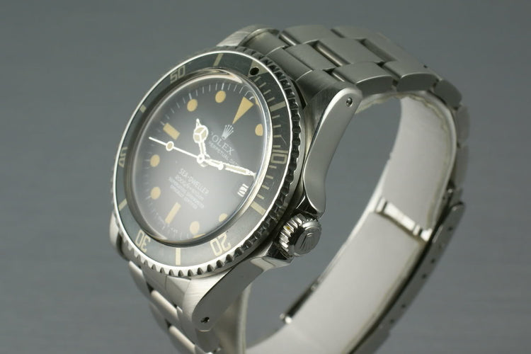 Rolex Sea Dweller 1665 Rail Dial