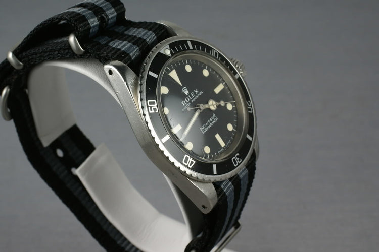 Rolex Submariner 5513 meters first