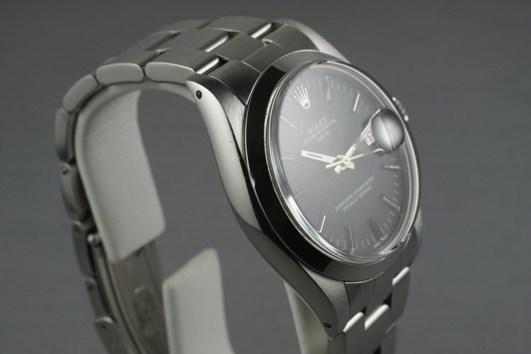 1972 Rolex Date 1500 Black Dial