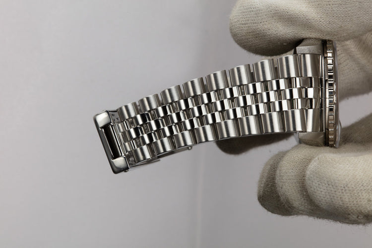 1997 Rolex DateJust "Thunderbird" 16264 Blue No Lume Roman Numeral Dial with Box