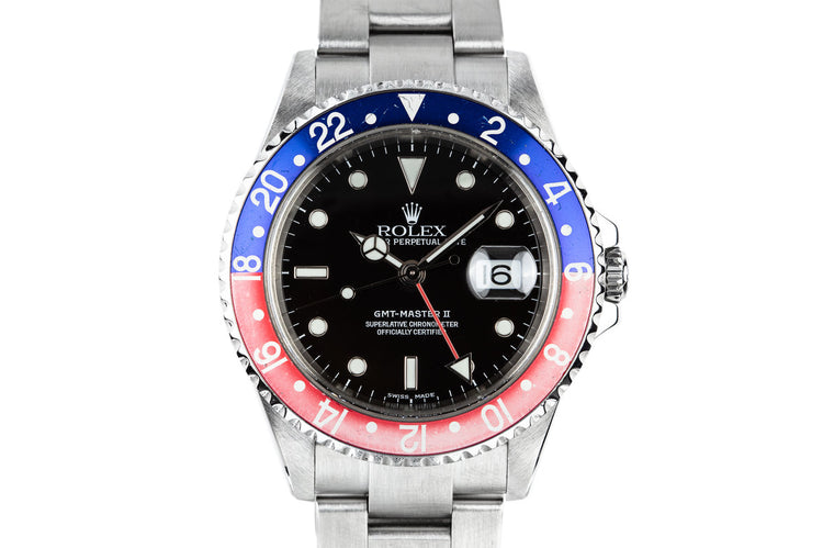 2003 Rolex GMT-Master II 16710 with Box and Papers