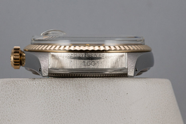 1971 Rolex Two-Tone DateJust 1601 with White Service Dial