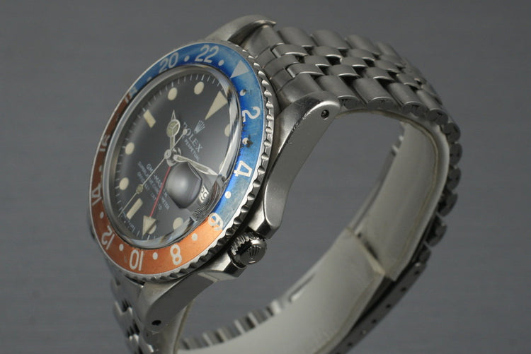 1968 Rolex GMT 1675 with Mark 1 Dial