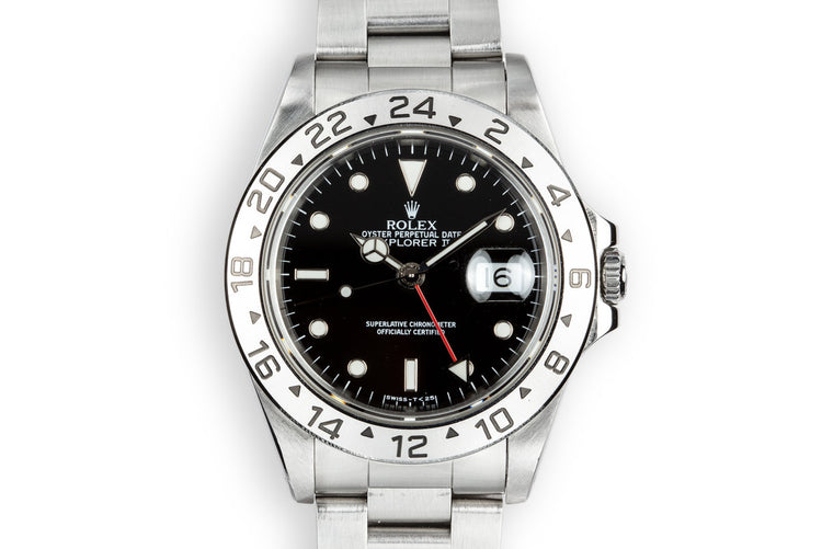 1994 Rolex Explorer II 16570 Black Dial