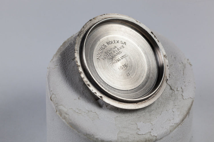 1963 Rolex Explorer 1016 with Aged Tropical Gilt Dial