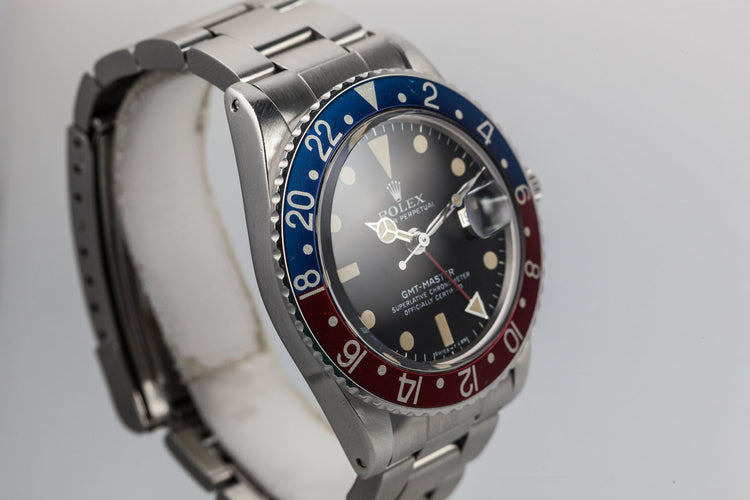 1979 Rolex GMT-Master 1675 with "Pepsi" Bezel Insert