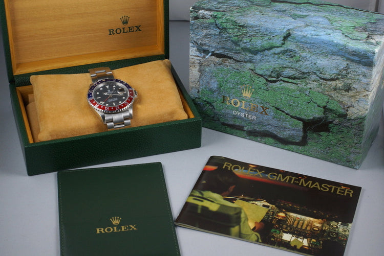 2000 Rolex GMT Master II 16710 with Box