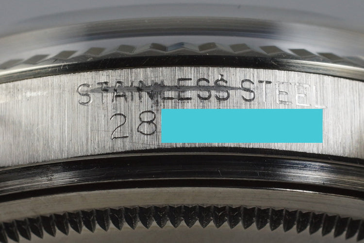 1971 Rolex DateJust 1601 Non-Luminous Blue Dial