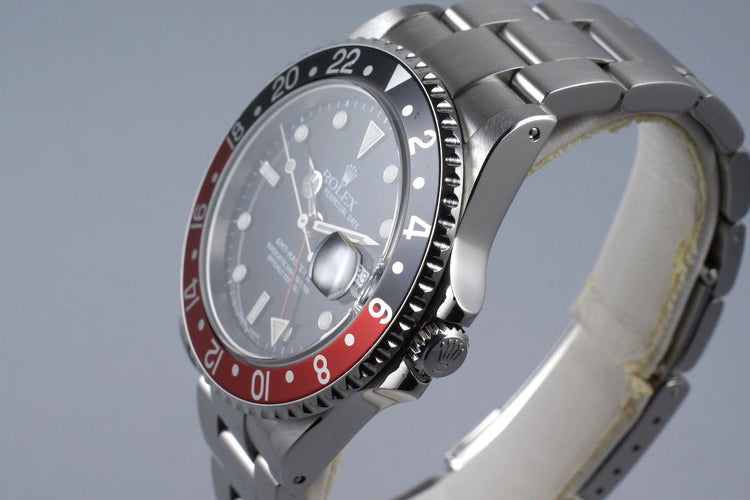 2001 Rolex GMT II 16710 with Box and Papers