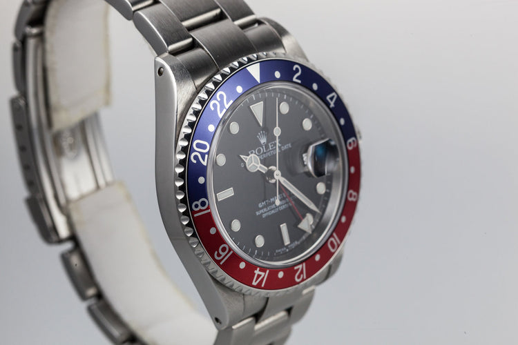 2002 Rolex GMT-Master II 16710 with Box and Papers