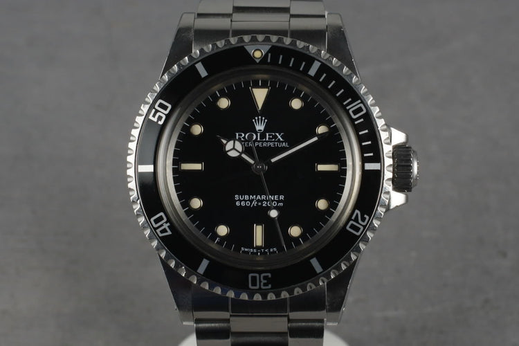 1988 Rolex Submariner 5513