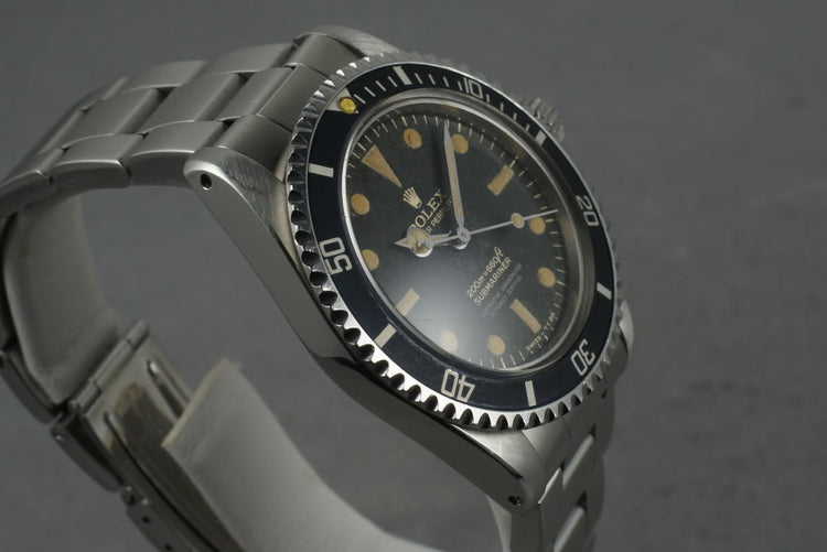 1963 Rolex Submariner 5512 PCG with 4 line gilt non chapter ring dial