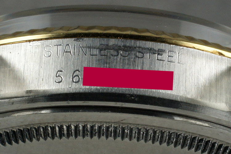 1978 Rolex 18K/SS DateJust 16013 Linen Dial