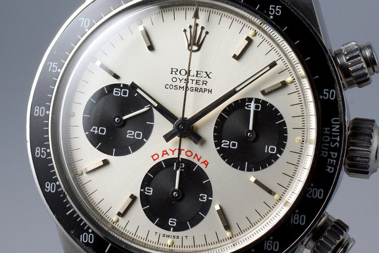 1979 Rolex Daytona 6263 Silver Big Red Daytona Dial