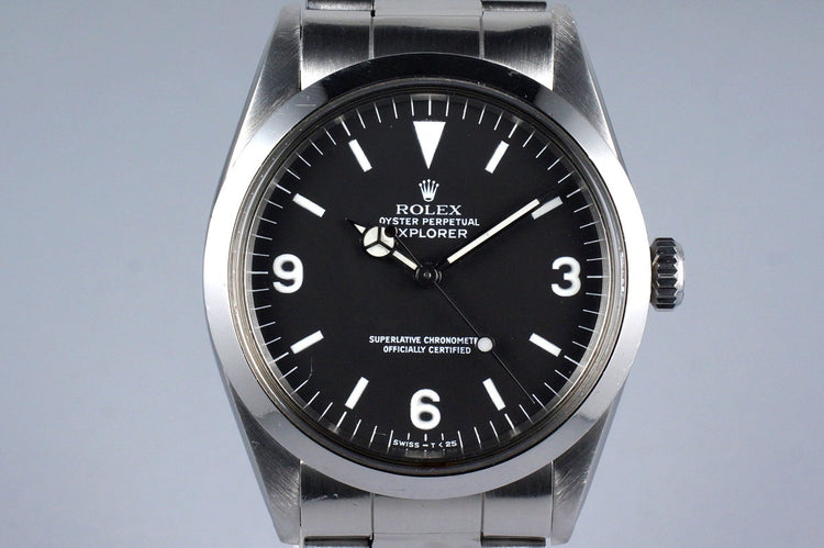 1988 Rolex Explorer 1 1016 with Box and Papers