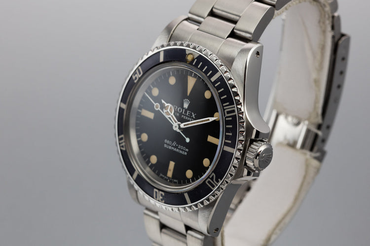 1977 Rolex Submariner 5513 Serif Dial