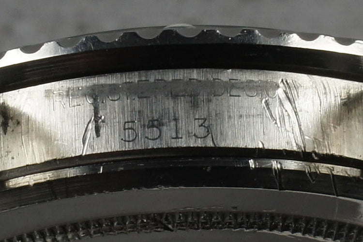 Rolex Submariner 5513 Meters First with 7206 bracelet