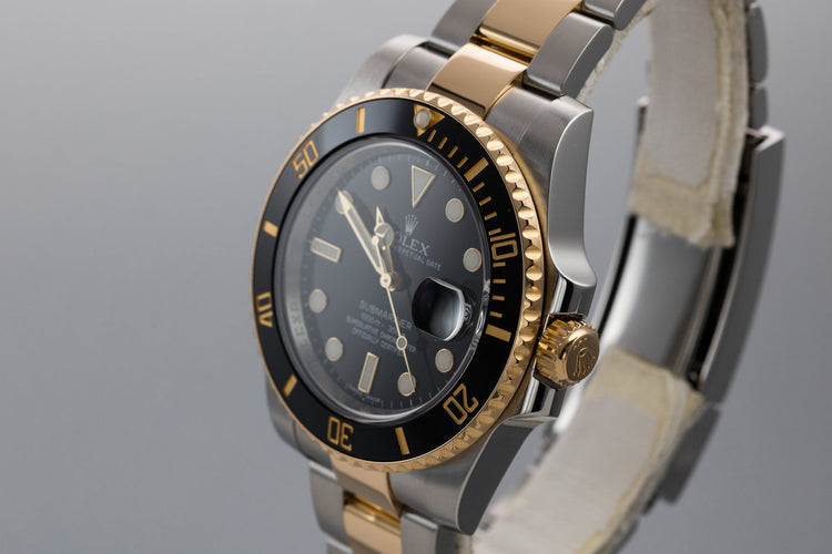 2011 Rolex Ceramic Two-Tone Submariner 116613