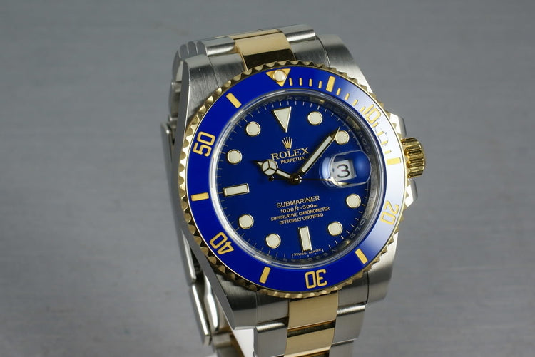 Rolex Submariner 18K/SS 116613
