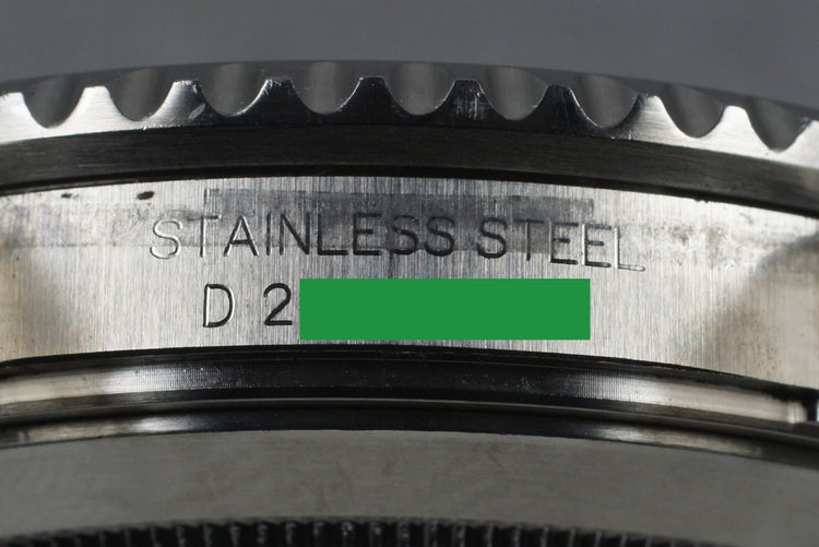 2004 Rolex Green Submariner 16610T