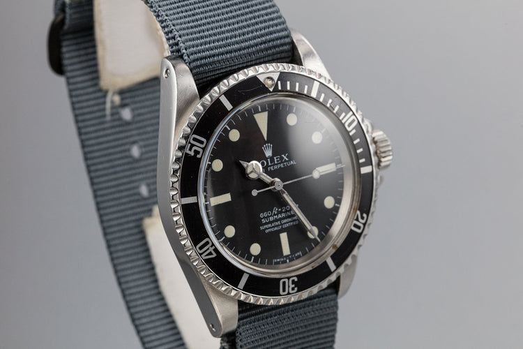 1966 Rolex Submariner 5512 with Newer Serif Dial