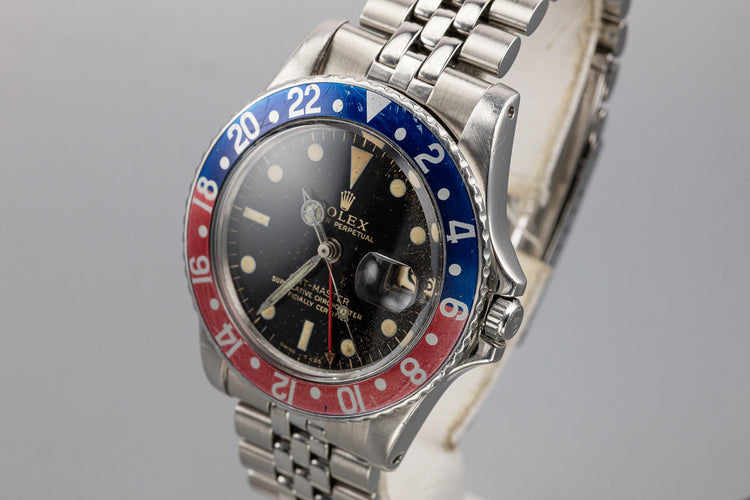 1965 Rolex GMT-Master 1675 Gilt Dial with Box and Papers